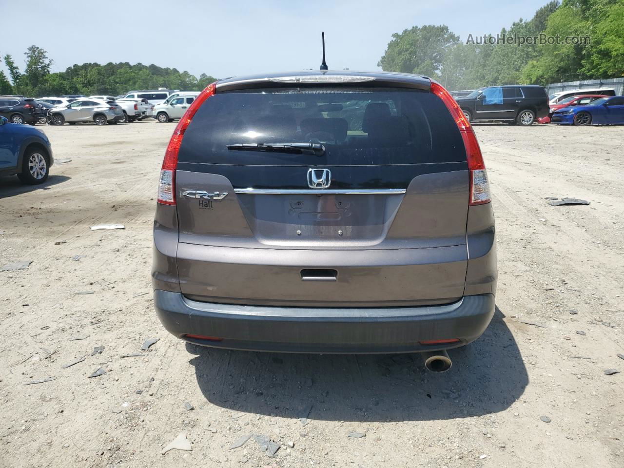 2013 Honda Cr-v Ex Silver vin: 3CZRM3H54DG703769