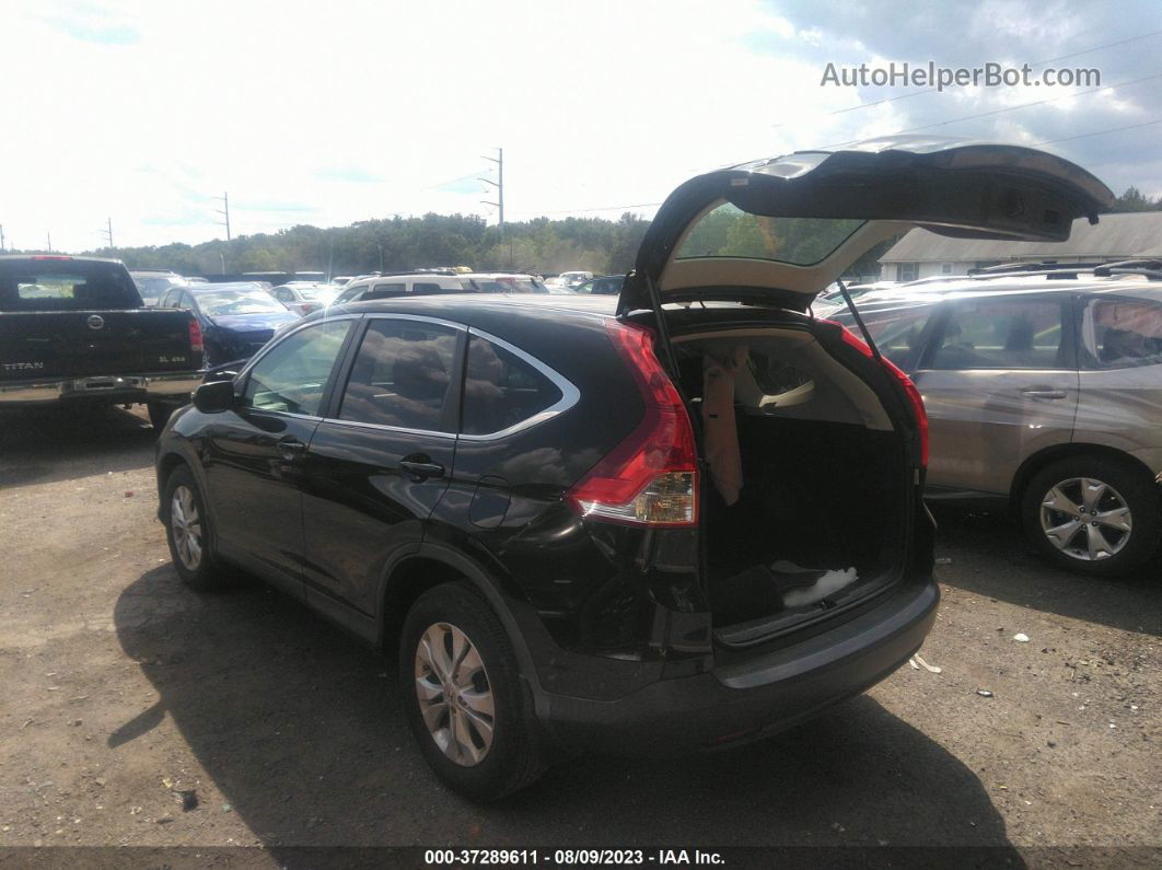 2013 Honda Cr-v Ex Black vin: 3CZRM3H54DG704226