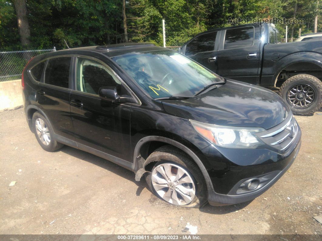 2013 Honda Cr-v Ex Black vin: 3CZRM3H54DG704226