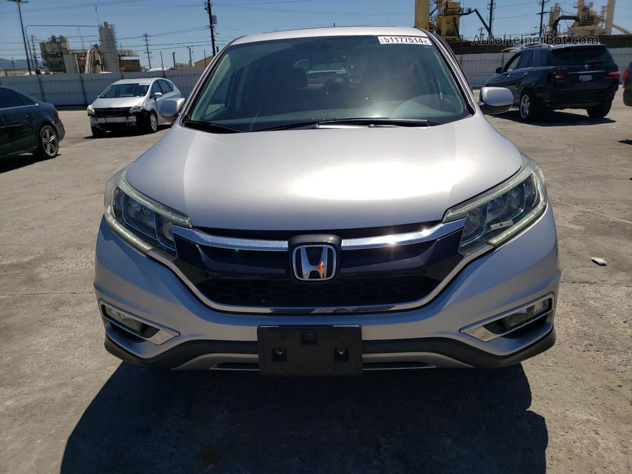 2015 Honda Cr-v Ex Серебряный vin: 3CZRM3H54FG705072