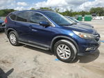 2015 Honda Cr-v Ex Синий vin: 3CZRM3H54FG710496