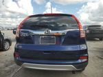 2015 Honda Cr-v Ex Blue vin: 3CZRM3H54FG710496