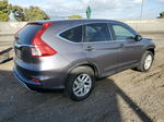 2016 Honda Cr-v Ex Gray vin: 3CZRM3H54GG707454