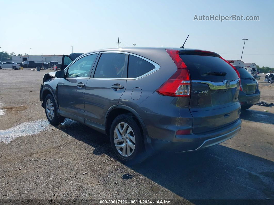 2016 Honda Cr-v Ex Gray vin: 3CZRM3H54GG708104