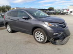 2016 Honda Cr-v Ex Gray vin: 3CZRM3H54GG712508