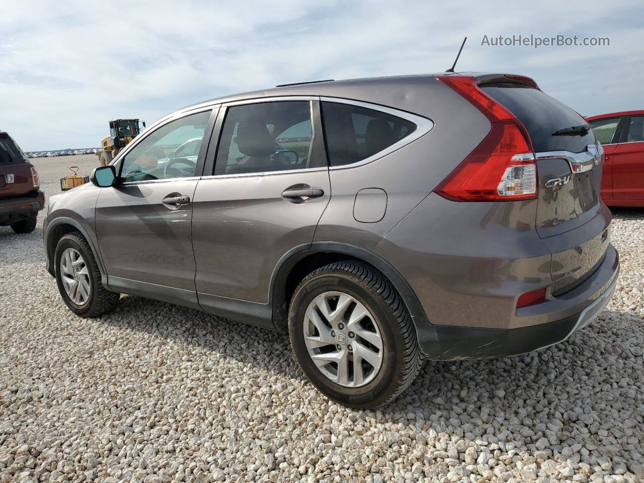 2016 Honda Cr-v Ex Tan vin: 3CZRM3H54GG715456