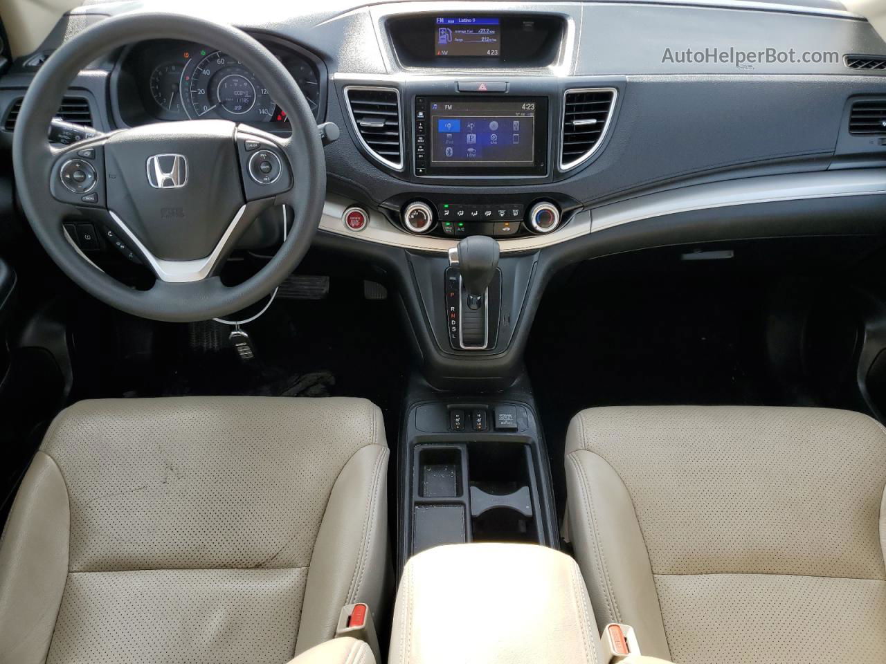 2016 Honda Cr-v Ex Tan vin: 3CZRM3H54GG715456