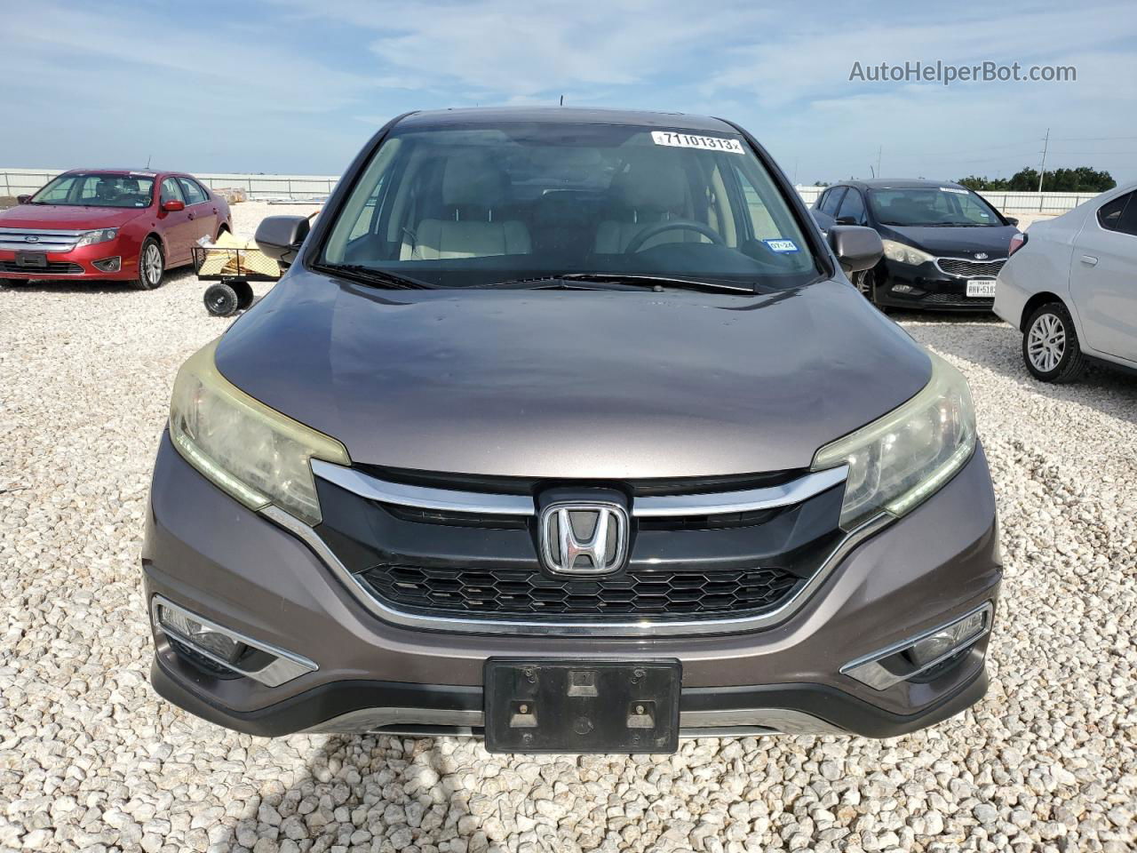 2016 Honda Cr-v Ex Tan vin: 3CZRM3H54GG715456