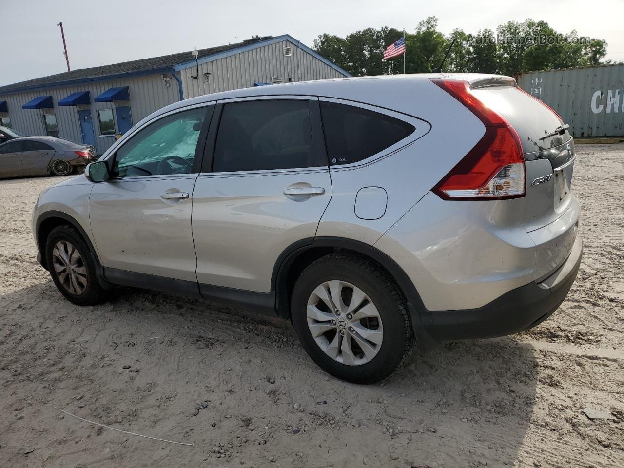 2012 Honda Cr-v Ex Silver vin: 3CZRM3H55CG701494