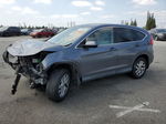 2015 Honda Cr-v Ex Gray vin: 3CZRM3H55FG711348