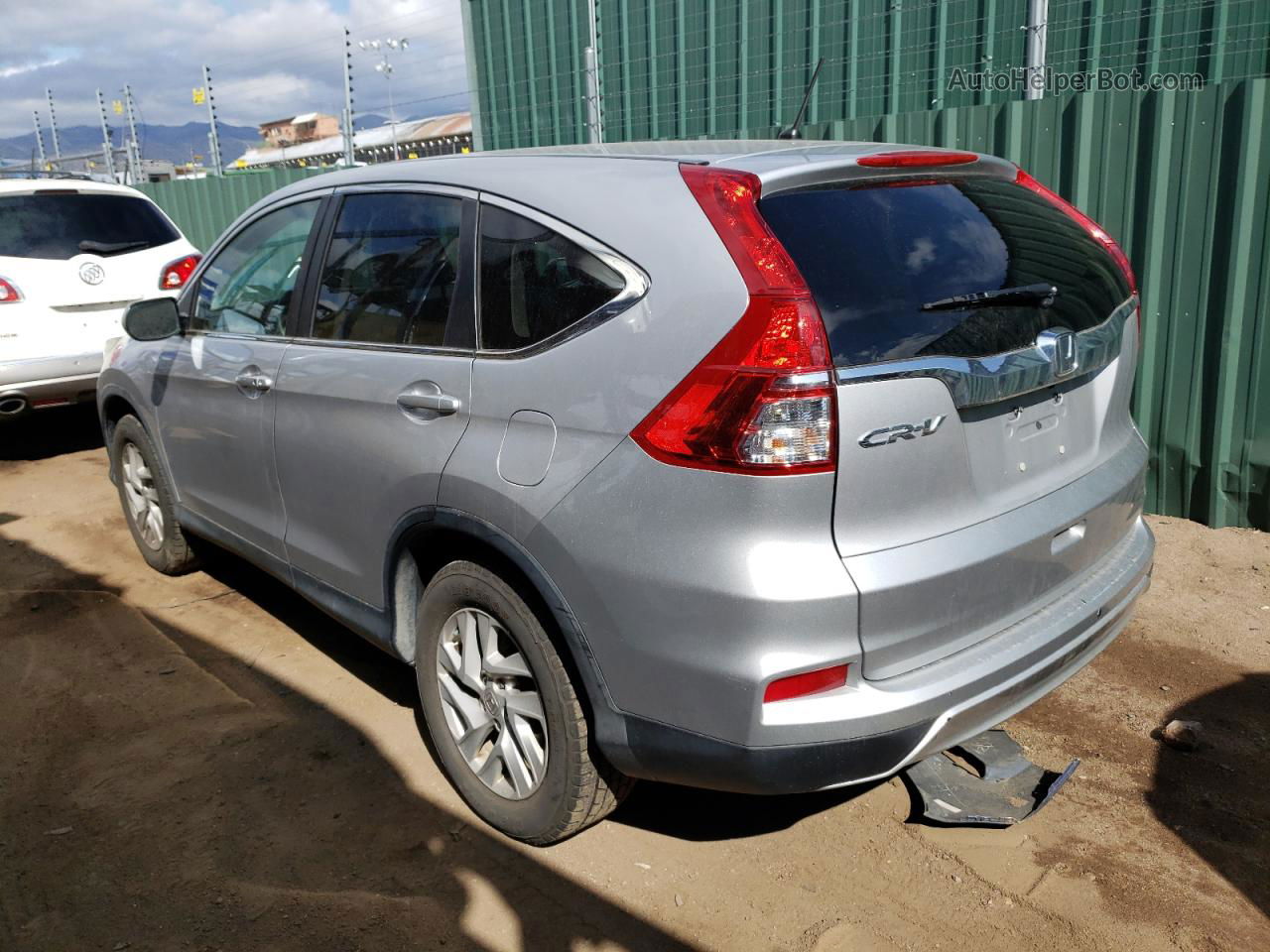 2016 Honda Cr-v Ex Silver vin: 3CZRM3H55GG705163