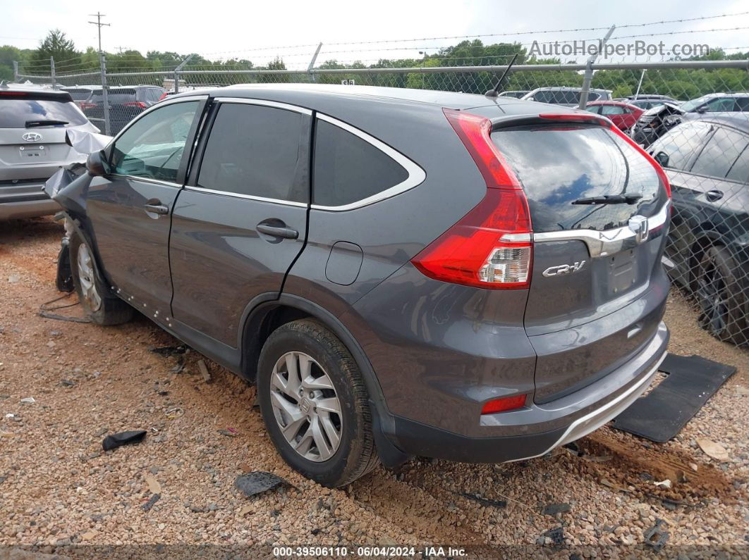 2016 Honda Cr-v Ex Gray vin: 3CZRM3H55GG712386