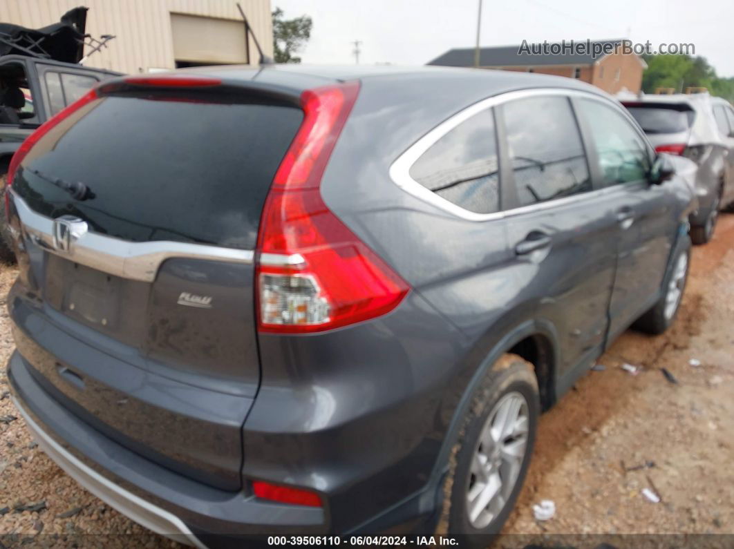 2016 Honda Cr-v Ex Gray vin: 3CZRM3H55GG712386