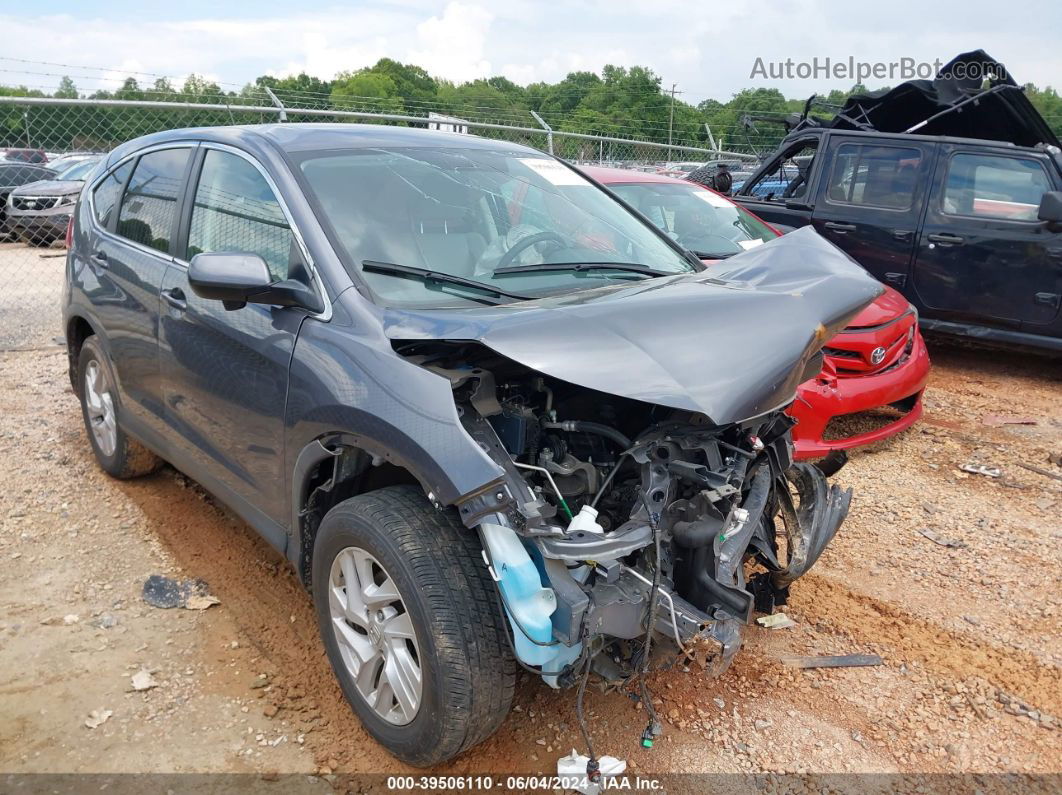 2016 Honda Cr-v Ex Gray vin: 3CZRM3H55GG712386