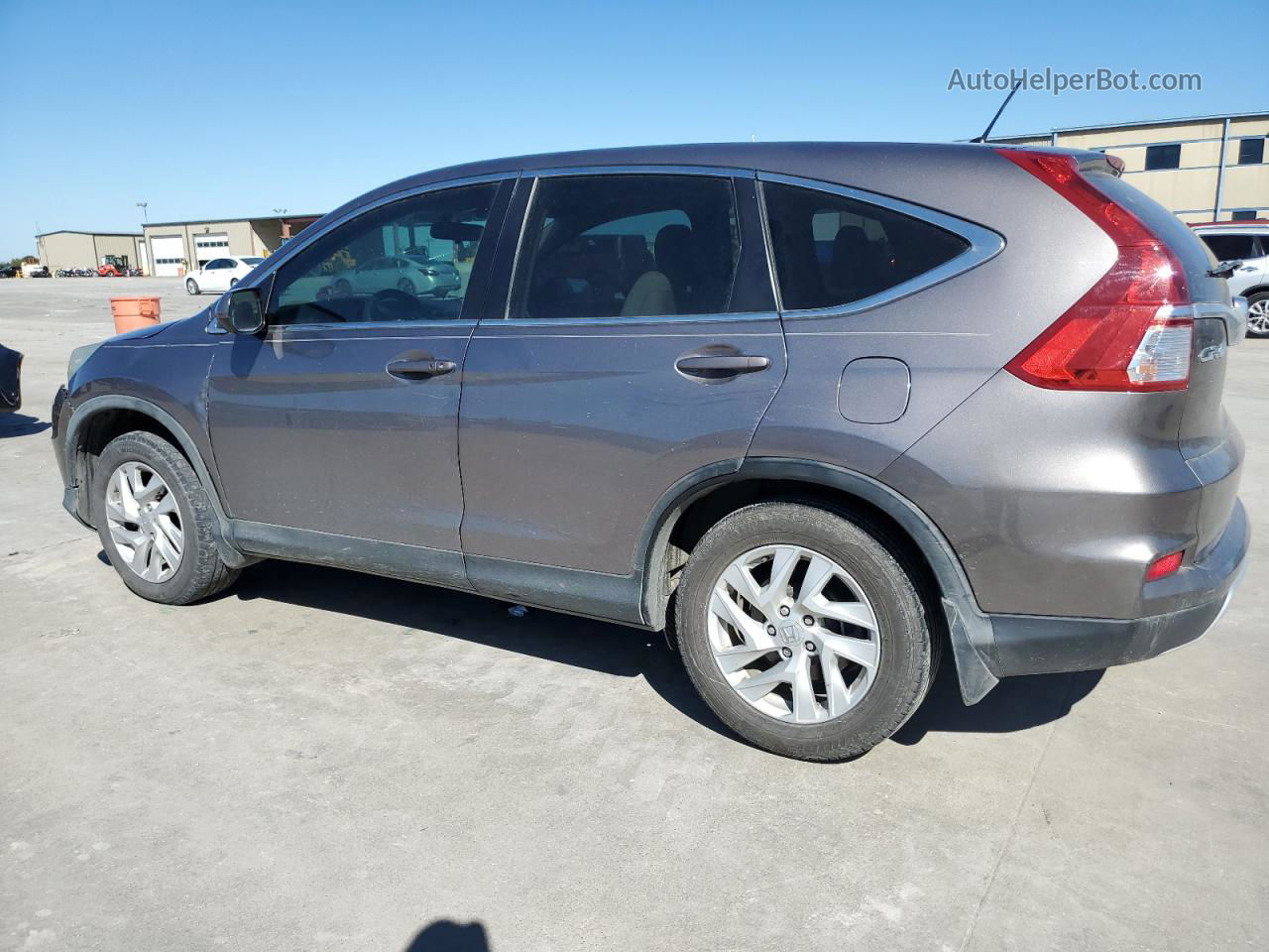 2016 Honda Cr-v Ex Brown vin: 3CZRM3H55GG715482