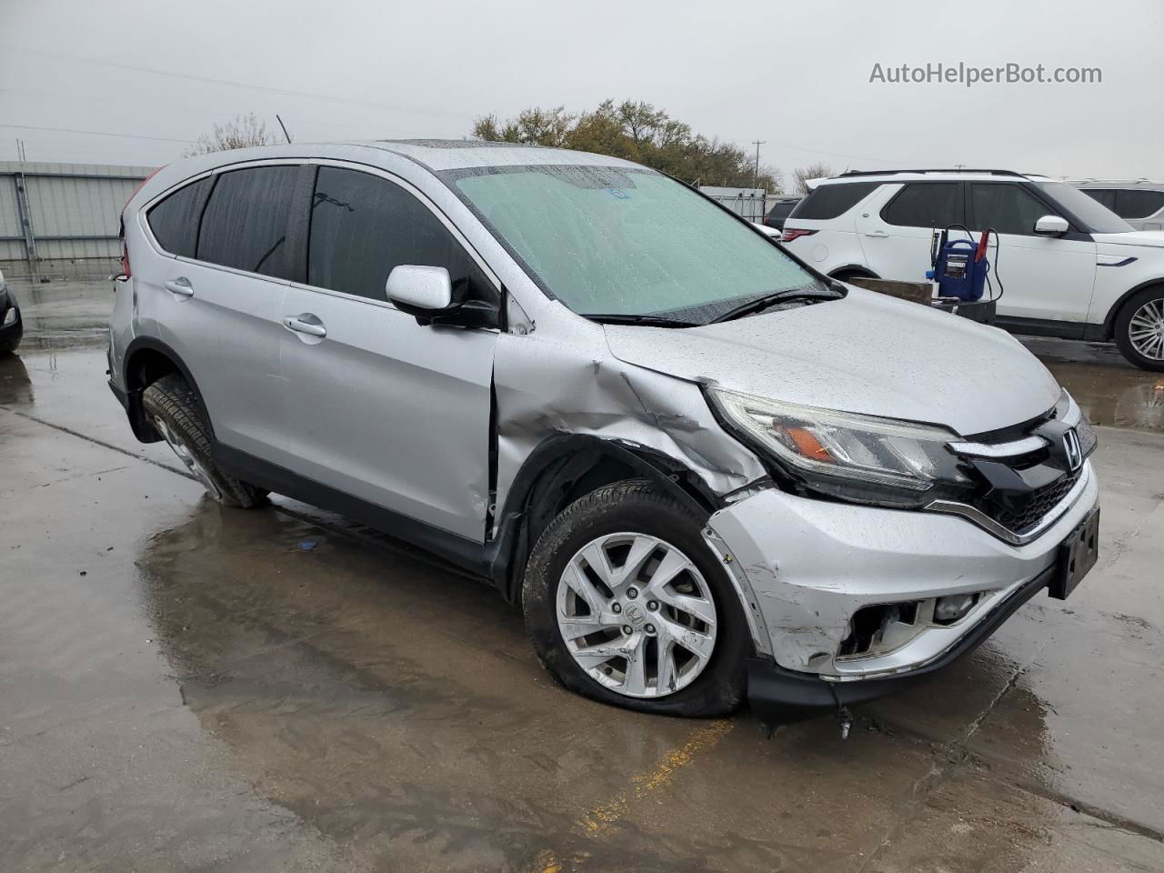 2016 Honda Cr-v Ex Silver vin: 3CZRM3H55GG715918