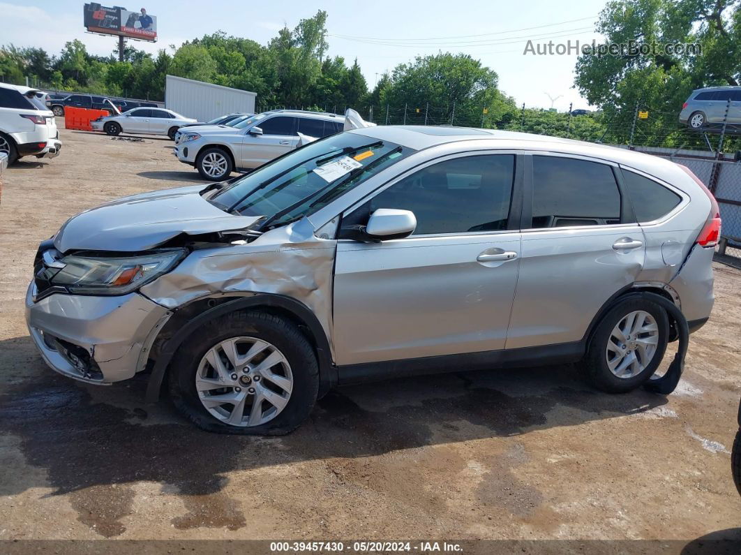 2016 Honda Cr-v Ex Silver vin: 3CZRM3H55GG715983