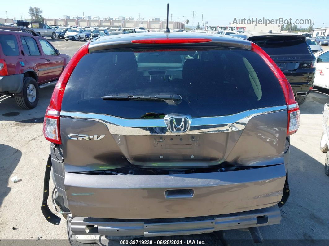 2016 Honda Cr-v Ex Gray vin: 3CZRM3H55GG722335