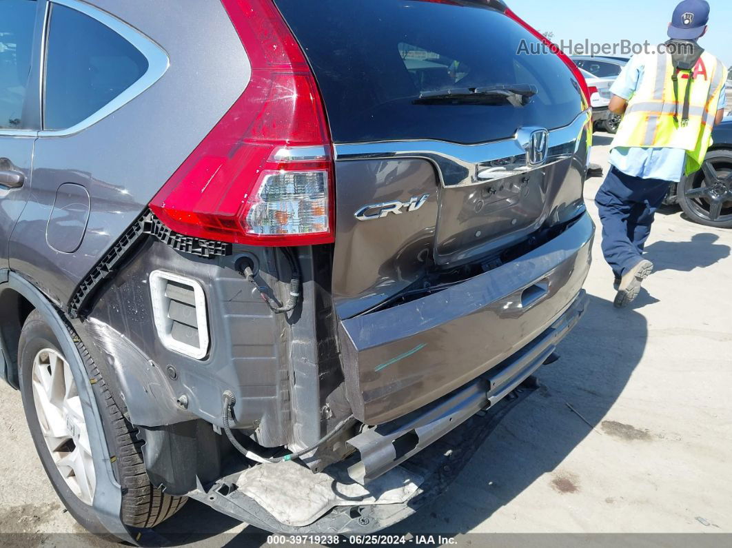 2016 Honda Cr-v Ex Gray vin: 3CZRM3H55GG722335