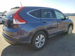 2013 Honda Cr-v Ex Blue vin: 3CZRM3H56DG702638