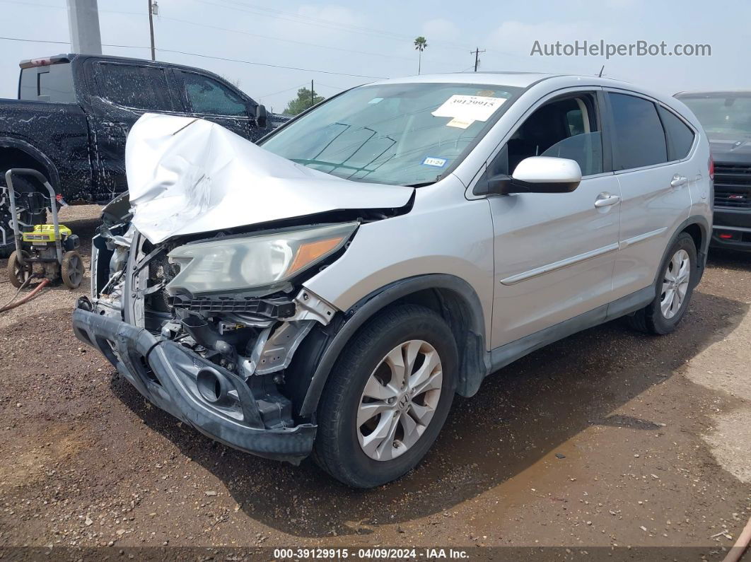 2013 Honda Cr-v Ex Silver vin: 3CZRM3H56DG707015