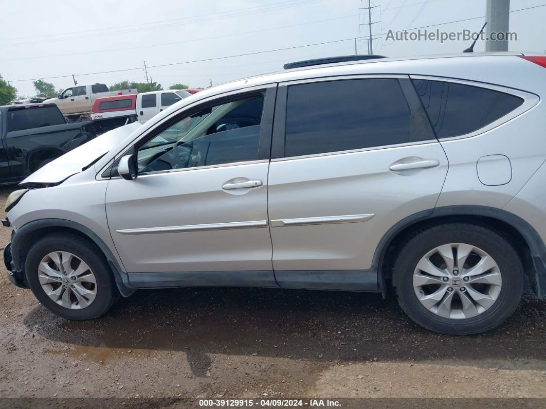 2013 Honda Cr-v Ex Silver vin: 3CZRM3H56DG707015