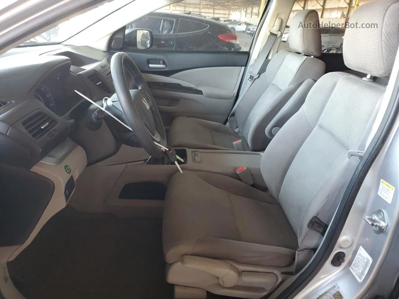 2013 Honda Cr-v Ex Silver vin: 3CZRM3H57DG702356