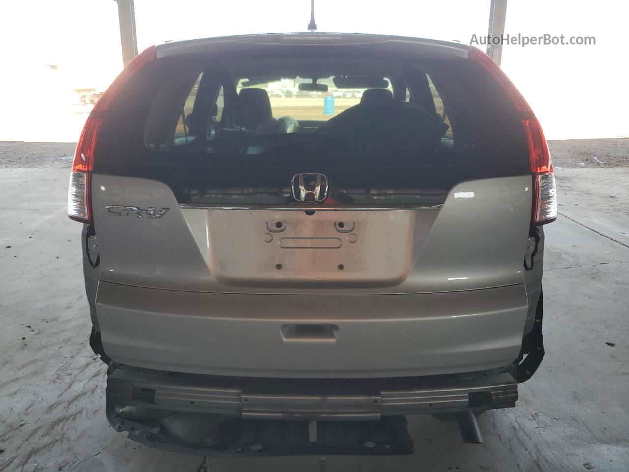 2013 Honda Cr-v Ex Silver vin: 3CZRM3H57DG702356