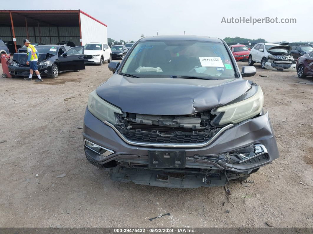 2015 Honda Cr-v Ex Gray vin: 3CZRM3H57FG702084