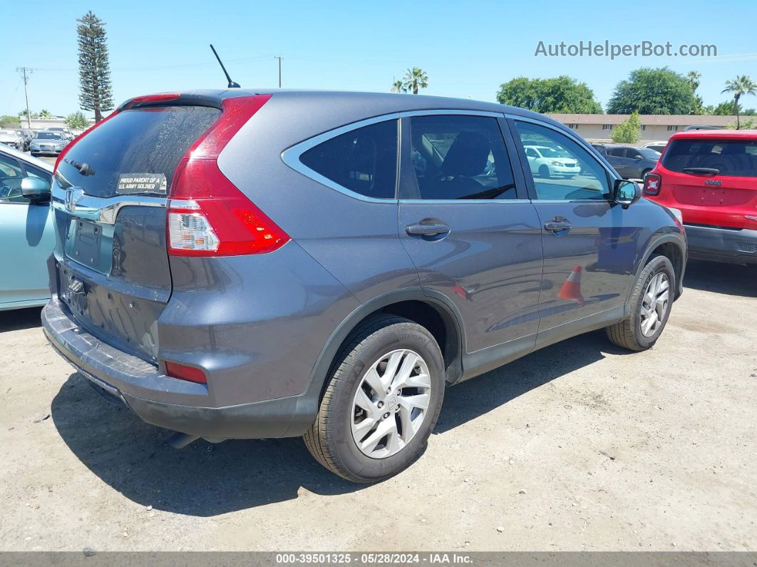 2015 Honda Cr-v Ex Gray vin: 3CZRM3H58FG706712