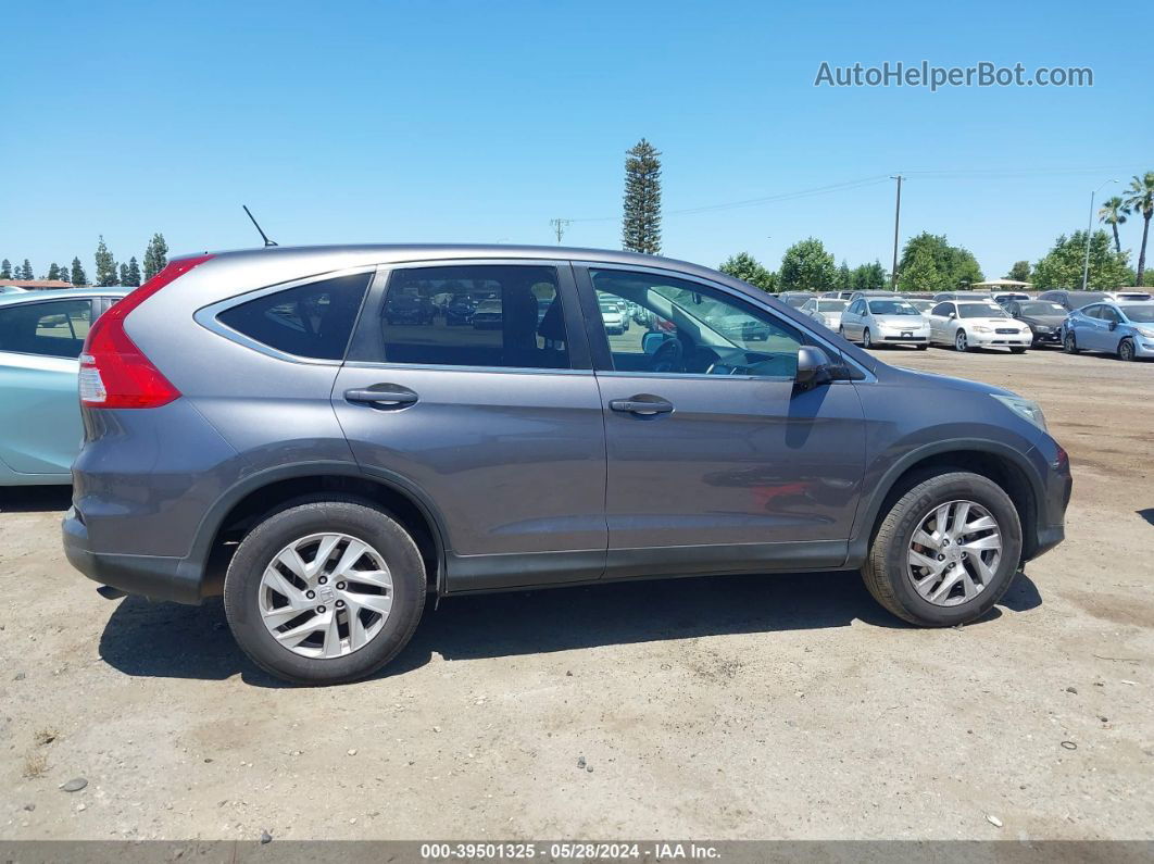 2015 Honda Cr-v Ex Gray vin: 3CZRM3H58FG706712