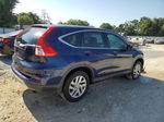 2016 Honda Cr-v Ex Blue vin: 3CZRM3H58GG721681