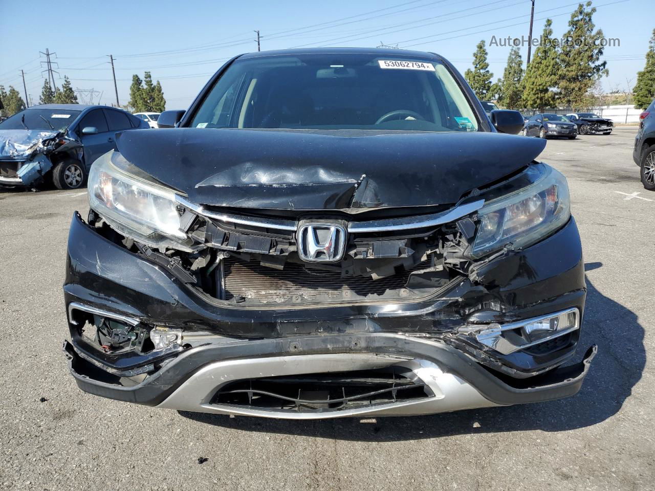 2016 Honda Cr-v Ex Black vin: 3CZRM3H58GG723348