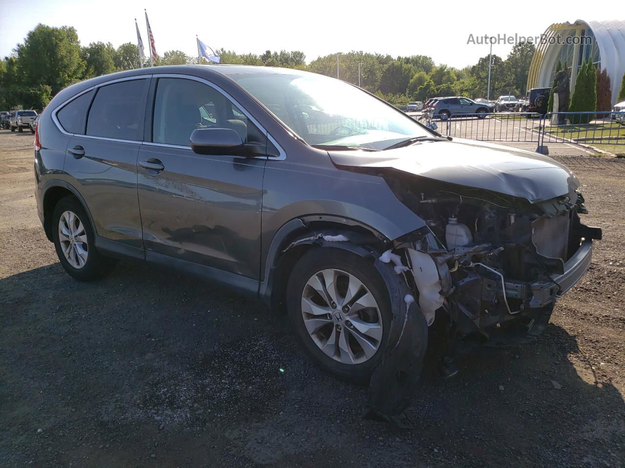 2012 Honda Cr-v Ex Charcoal vin: 3CZRM3H59CG702051