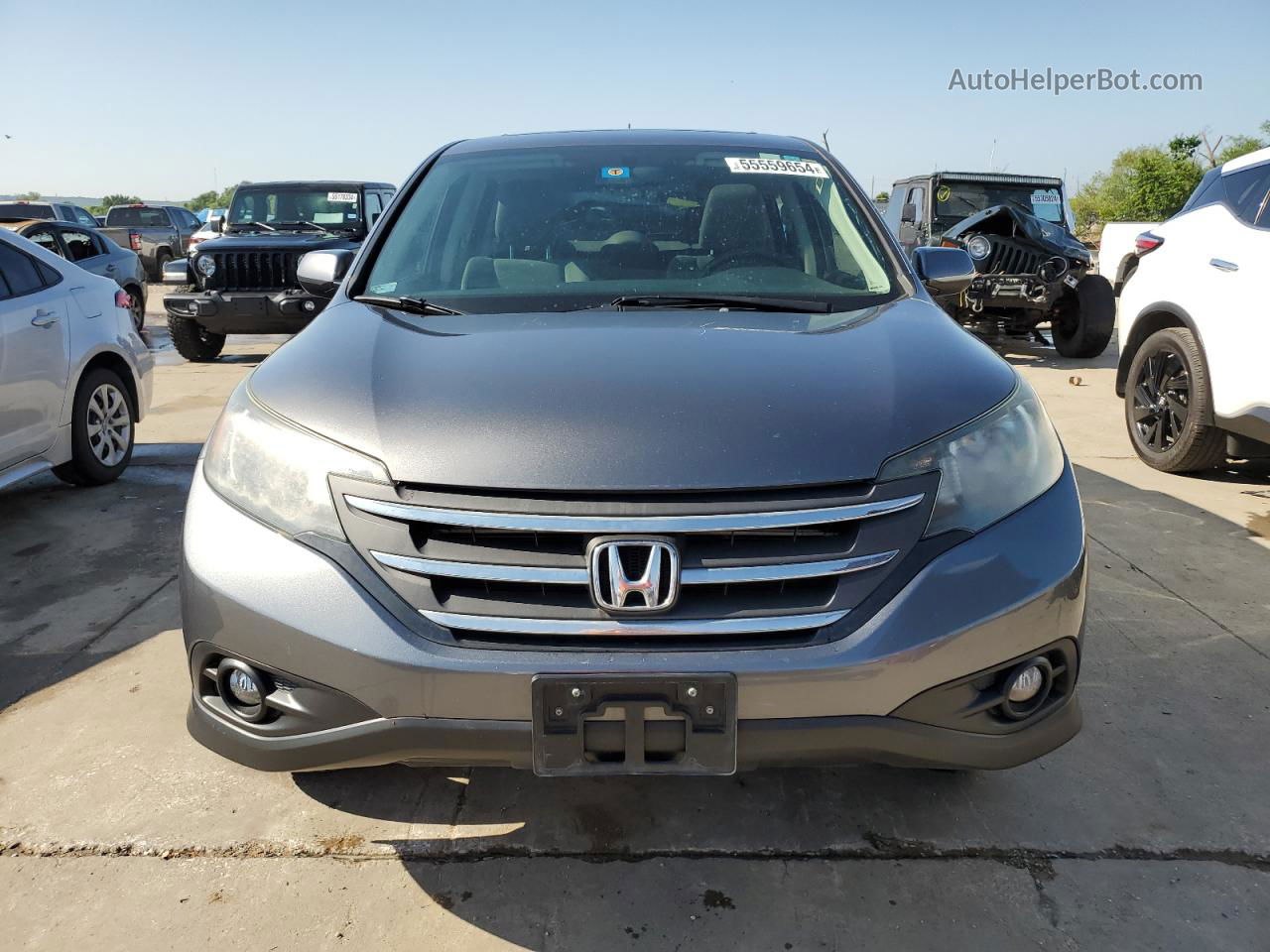 2012 Honda Cr-v Ex Серый vin: 3CZRM3H59CG705239