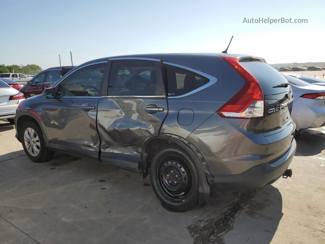 2012 Honda Cr-v Ex Серый vin: 3CZRM3H59CG705239