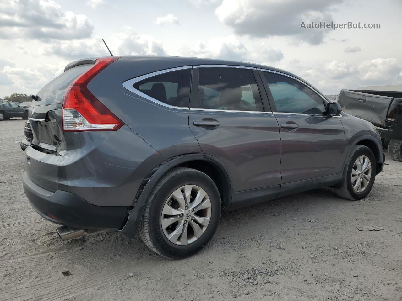 2013 Honda Cr-v Ex Gray vin: 3CZRM3H59DG703167