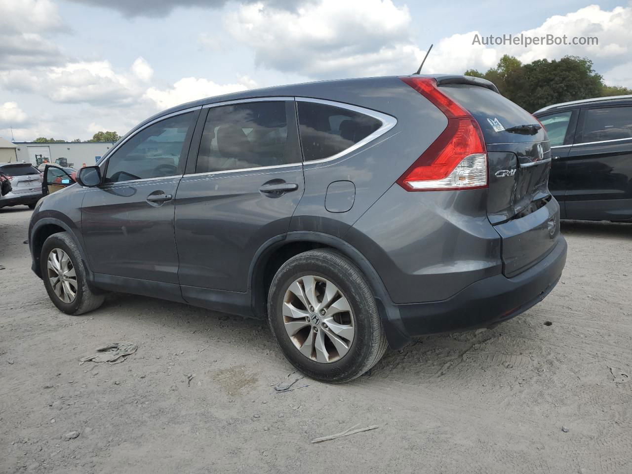 2013 Honda Cr-v Ex Gray vin: 3CZRM3H59DG703167