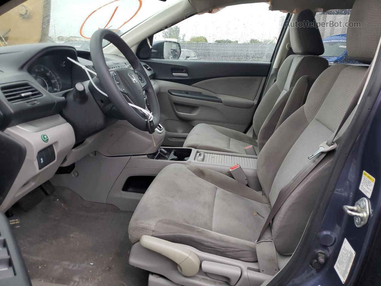 2013 Honda Cr-v Ex Синий vin: 3CZRM3H59DG707543