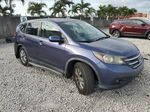 2013 Honda Cr-v Ex Blue vin: 3CZRM3H59DG707543