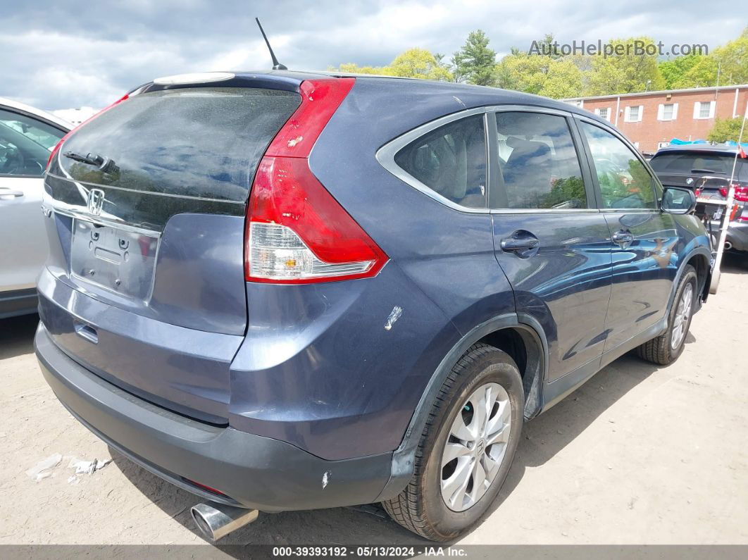 2012 Honda Cr-v Ex Blue vin: 3CZRM3H5XCG701877