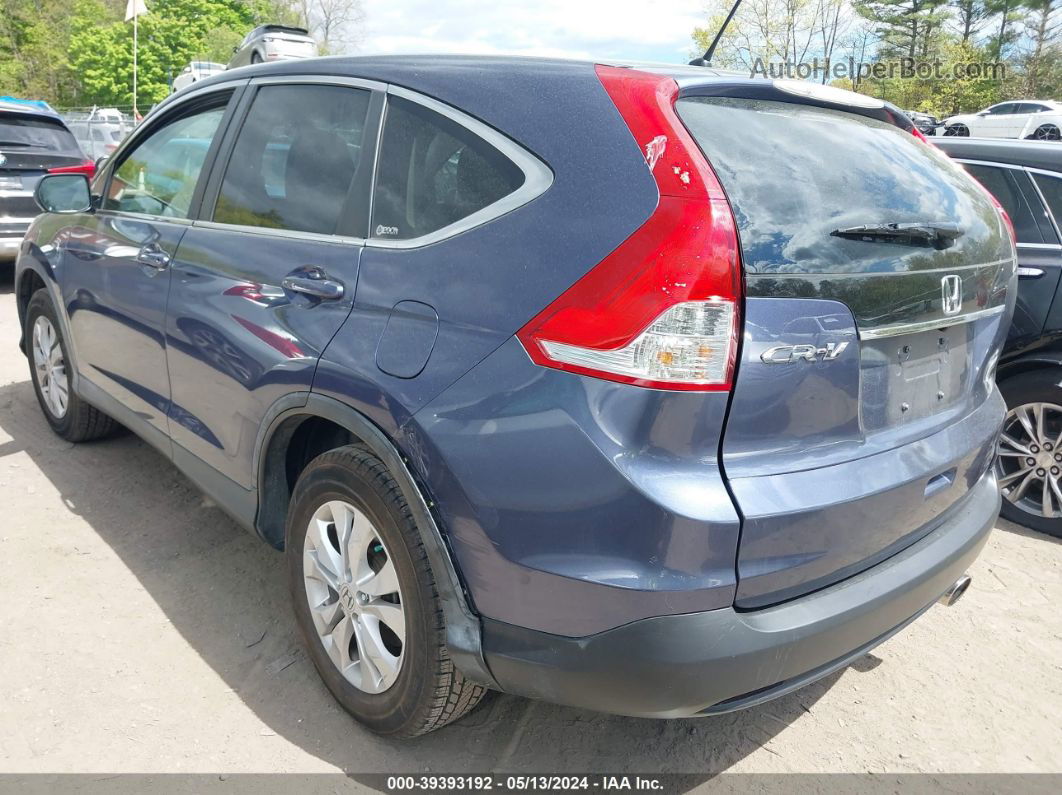 2012 Honda Cr-v Ex Blue vin: 3CZRM3H5XCG701877