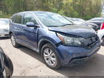 2012 Honda Cr-v Ex Blue vin: 3CZRM3H5XCG701877