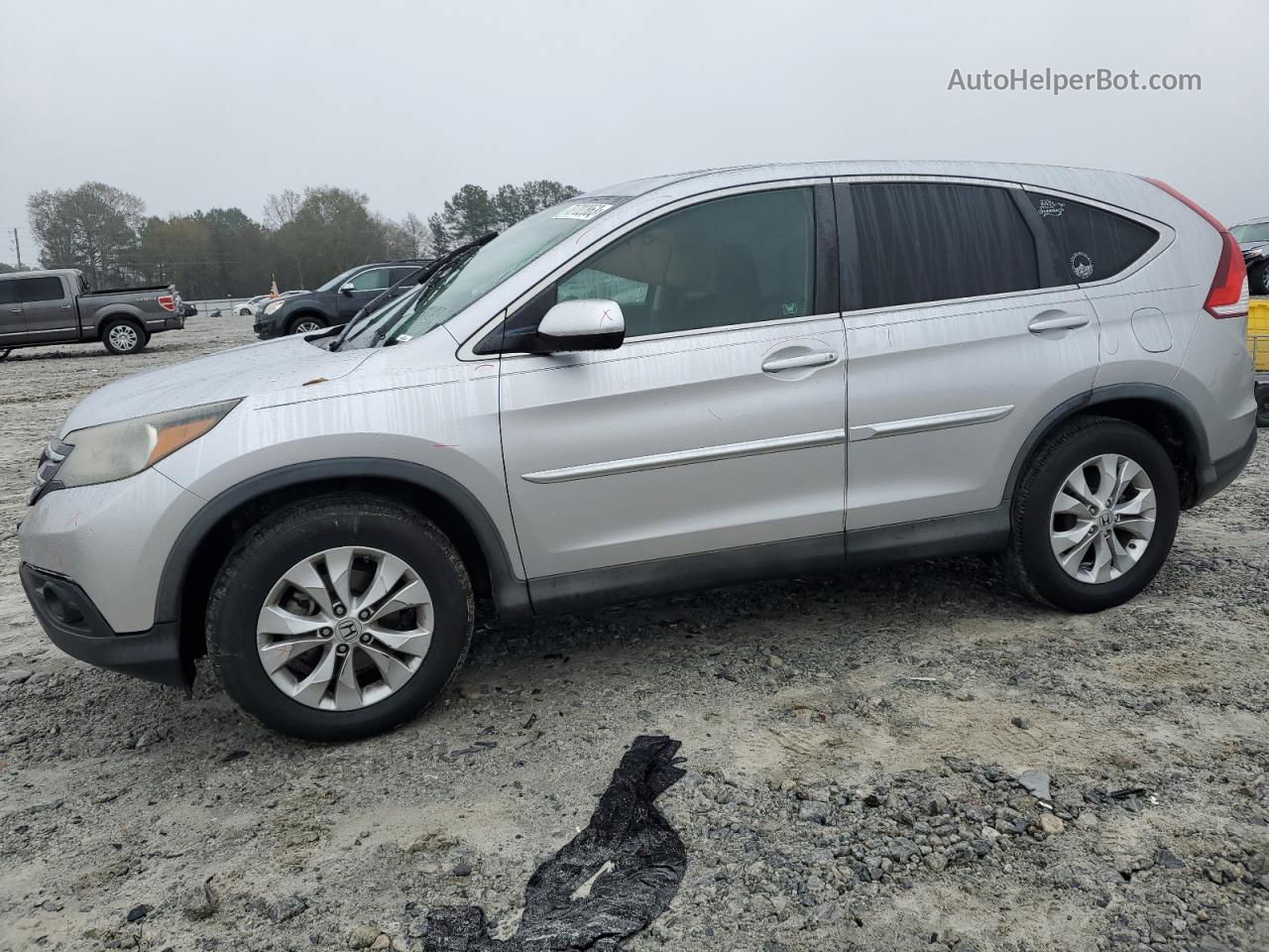 2012 Honda Cr-v Ex Silver vin: 3CZRM3H5XCG703080