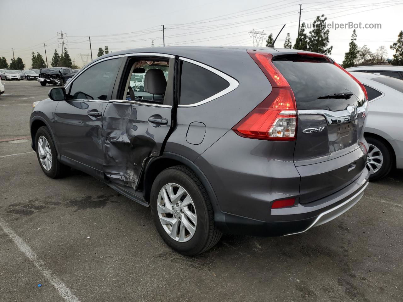 2015 Honda Cr-v Ex Charcoal vin: 3CZRM3H5XFG712219