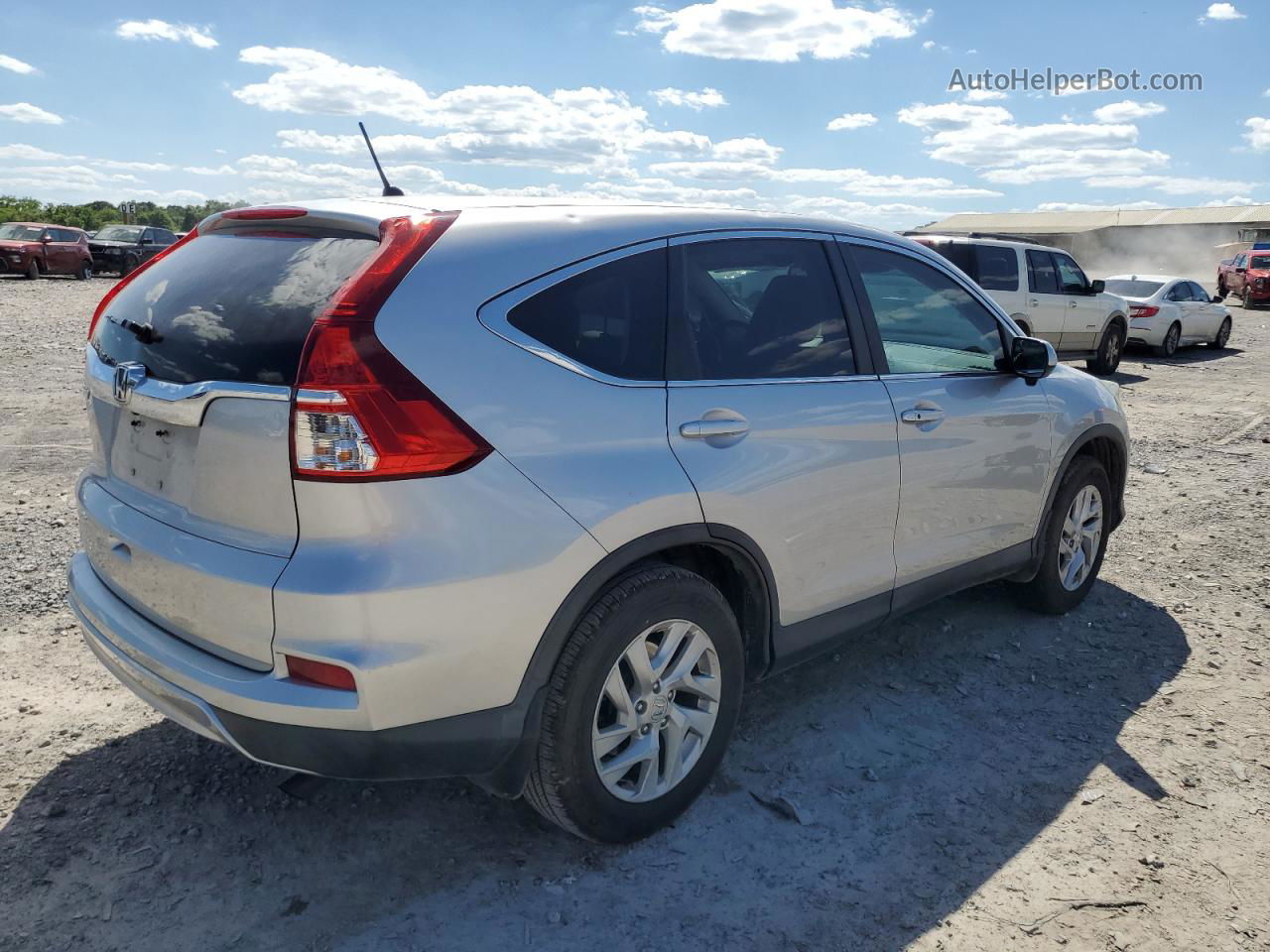 2016 Honda Cr-v Ex Silver vin: 3CZRM3H5XGG711900