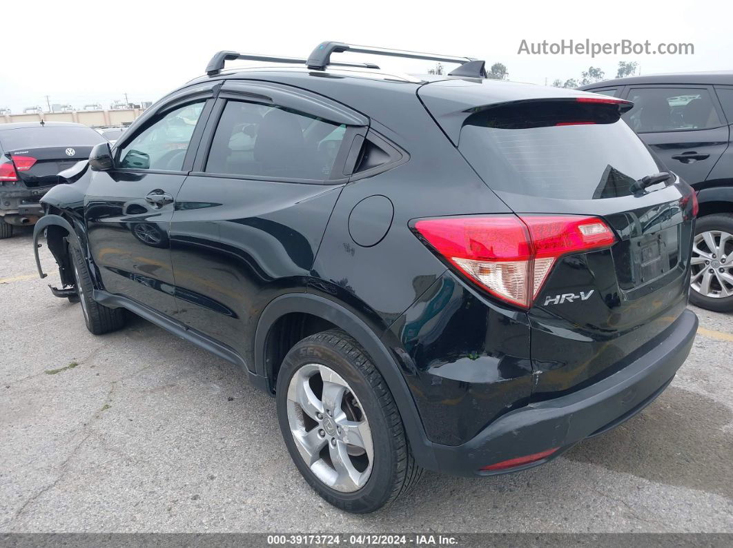 2016 Honda Hr-v Lx Черный vin: 3CZRU5G30GM711238