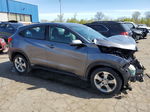 2017 Honda Hr-v Lx Gray vin: 3CZRU5G30HM700242