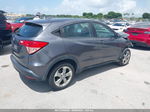 2018 Honda Hr-v Lx Gray vin: 3CZRU5G32JM700930