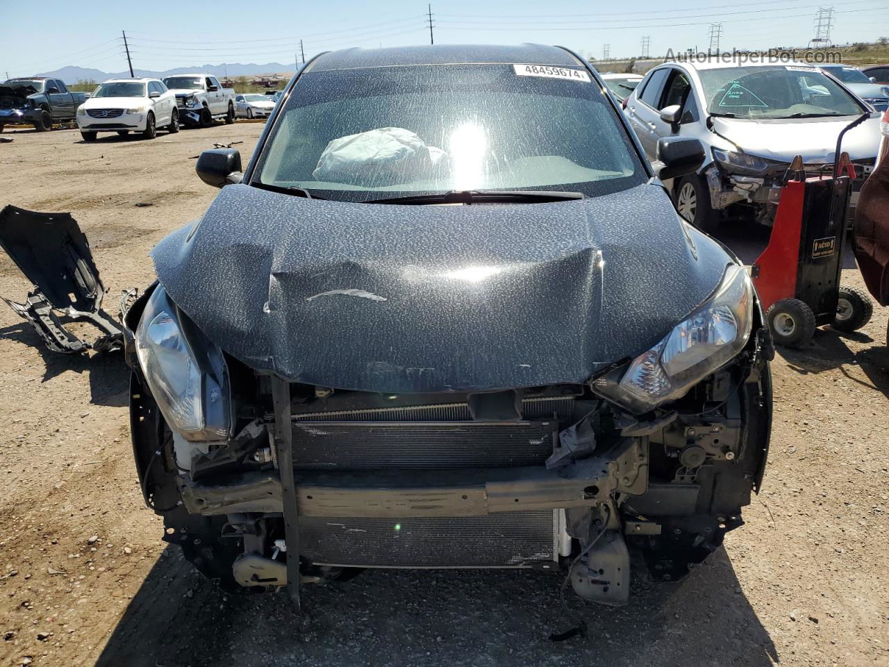 2016 Honda Hr-v Lx Black vin: 3CZRU5G37GM715688